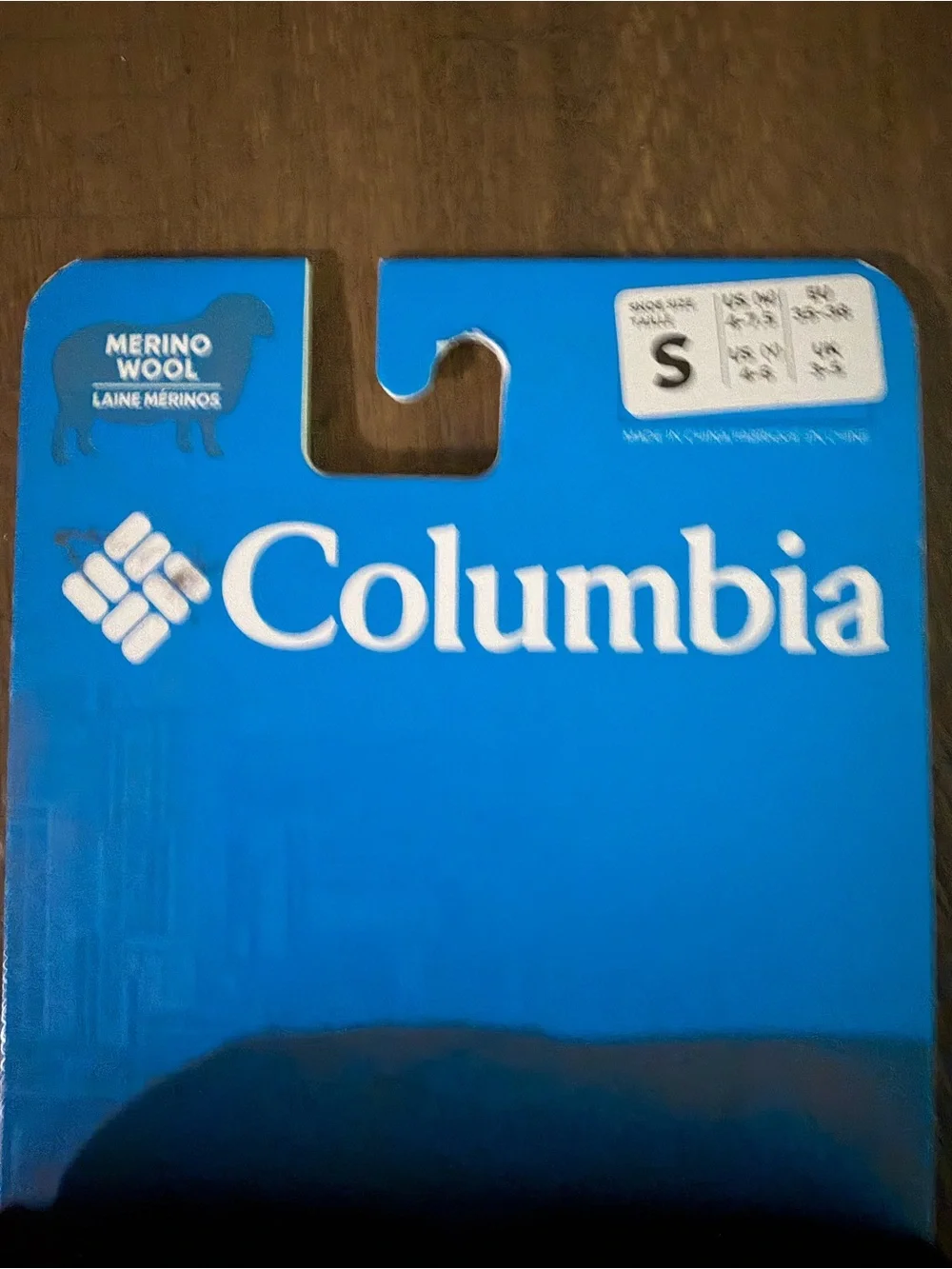 New Columbia Wool Ski Socks Omniheat woman’s small